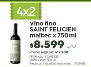 Saint Felicien - Vino fino malbec