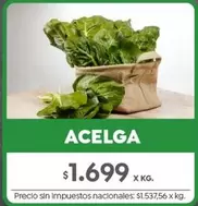 X$ - ACELGA