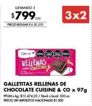 X$ - GALLETITAS RELLENAS