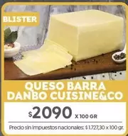 X$ - QUESO BARRA