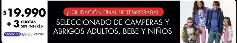 CAMPERAS Y ABRIGOS