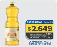 La Mancera - Aceite Girasol