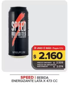 Speed - Bebida Energizante