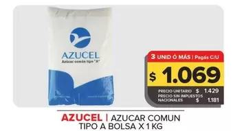 Azucel - Azúcar Común Tipo "A"