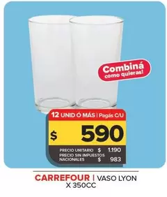 Carrefour - Vaso Lyon