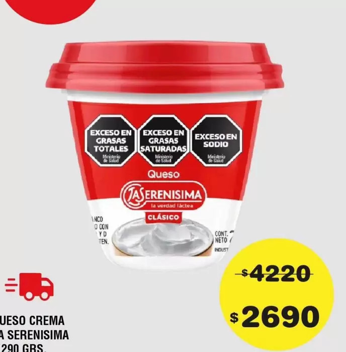 La Verdad - Queso Crema Clásico