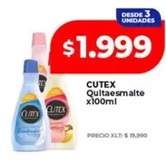 Cutex - Quitaesmalte