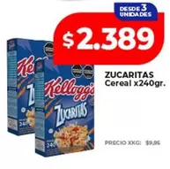 Kellogg's - ZUCARITAS Cereal
