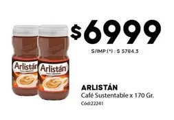 Arlistán - Café Sustentable x 170 Gr.