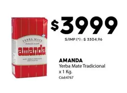 Amanda - Yerba Mate Tradicional