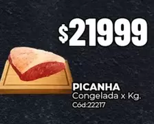 X$ - PICANHA Congelada x Kg. Cód:22217