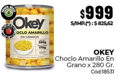 Okey - Choclo Amarillo En Grano