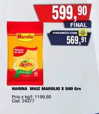 Marolio - HARINA MAIZ