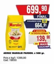 Marolio - ARROZ PARBOIL