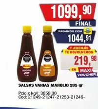 Marolio - SALSAS VARIAS MAROLIO