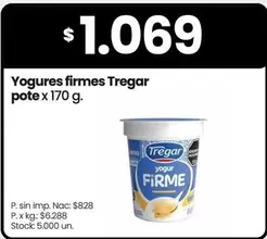 Tregar - Yogures firmes