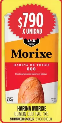 Morixe - HARINA DE TRIGO 000