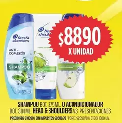 Head & Shoulders - SHAMPOO O ACONDICIONADOR
