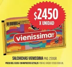 Vienissima - SALCHICHAS