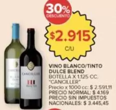 X$ - VINO BLANCO/TINTO DULCE BLEND