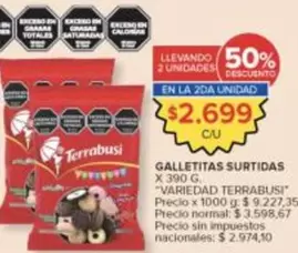 Terrabusi - GALLETITAS SURTIDAS