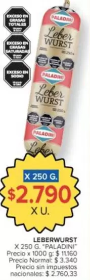 Paladini - Leberwurst
