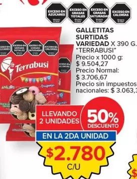 Terrabusi - Galletitas Surtidas Variedad