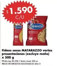 Matarazzo - Fideos secos