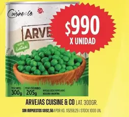 Cuisine - ARVEJAS