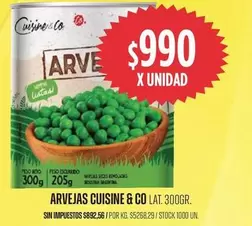 Cuisine - Arvejas