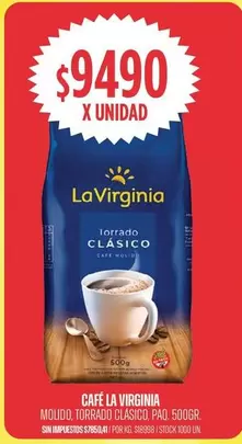 La Virginia - CAFÉ LA VIRGINIA MOLIDO, TORRADO CLÁSICO