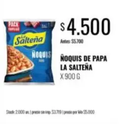 La Salteña - Ñoquis de Papa