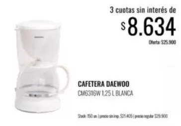 Daewoo - CAFETERA
