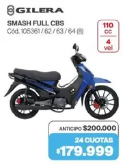 Gilera - SMASH FULL CBS Cód. 105361/62/63/64 (8)