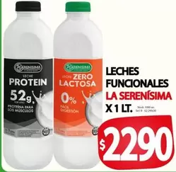 La Serenísima - LECHES FUNCIONALES