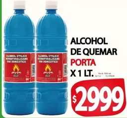 ALCOHOL DE QUEMAR