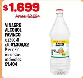 Favinco - VINAGRE ALCOHOL