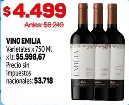 Emilia - VINO EMILIA Varietales