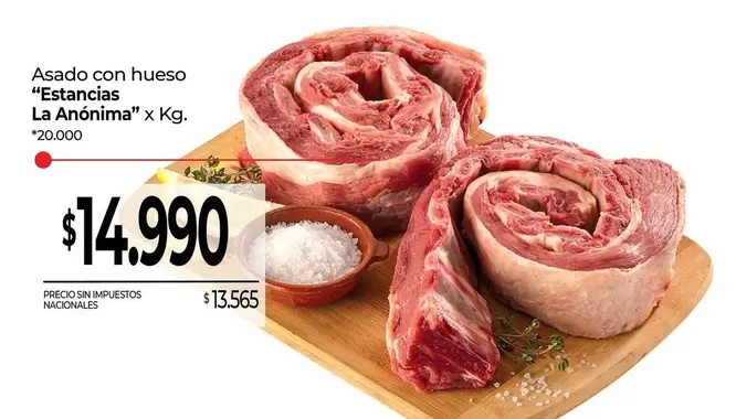 La Anónima - Asado con hueso