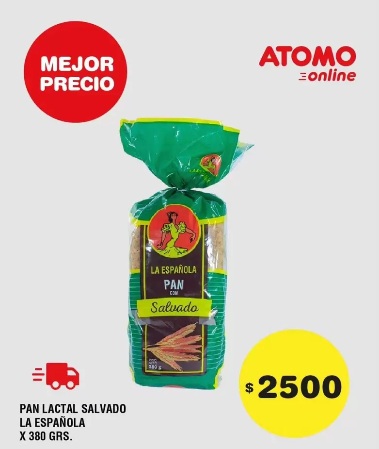La Española - PAN LACTAL SALVADO