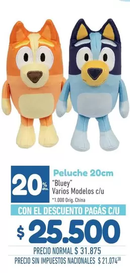 Peluche "Bluey"