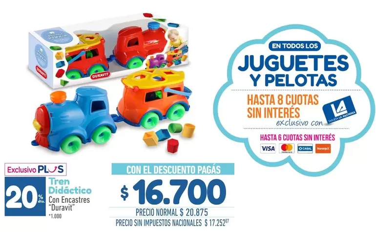 Duravit - Tren Didáctico con Encastres ""