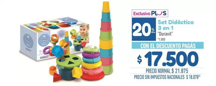 Duravit - Set Didáctico 3 en 1
