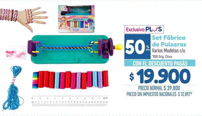 Set Fábrica de Pulseras