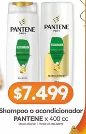 Pantene - Shampoo o acondicionador