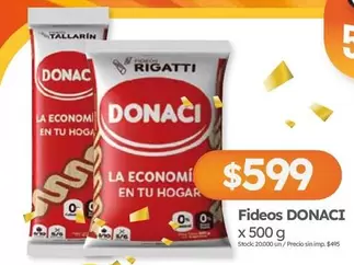 X$ - Fideos