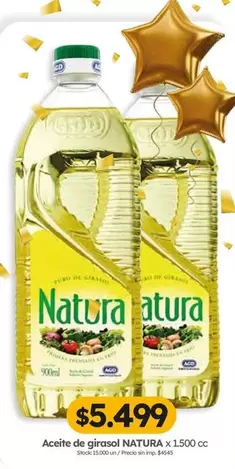 Natura - Aceite de girasol