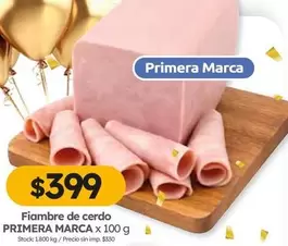 Primera marca - Fiambreria de cerdo