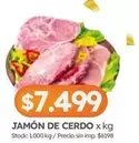 X$ - JAMÓN DE CERDO x kg