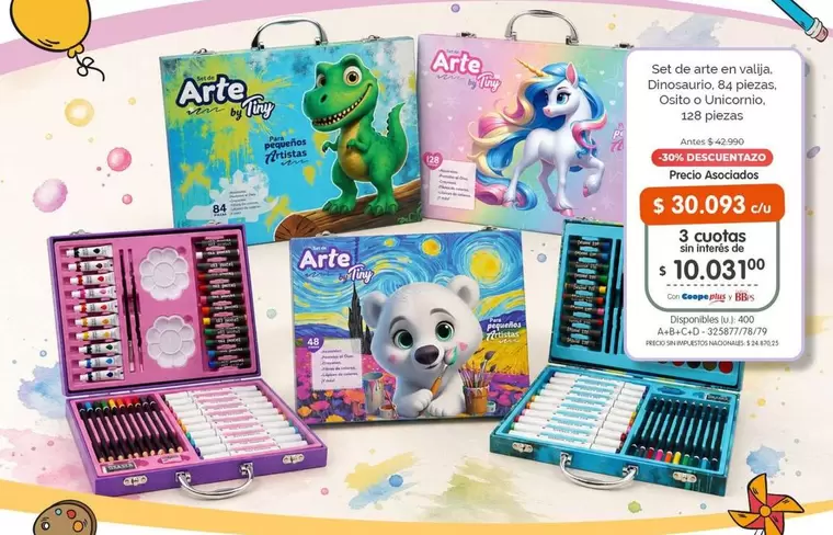 Set de arte